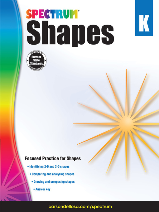 Title details for Shapes, Grade K by Spectrum - Available